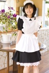 apron costume dress hairband hirata_yuka maid maid_uniform tropical_fruit rating:Safe score:1 user:nil!