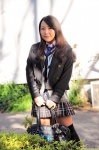 arikawa_chiri blouse bookbag cardigan coat dgc_0930 pleated_skirt school_uniform skirt thighhighs tie zettai_ryouiki rating:Safe score:0 user:nil!
