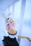 animal_ears bunny_ears cosplay dress headphones nitro_super_sonic pink_hair saku super_soniko rating:Safe score:0 user:nil!