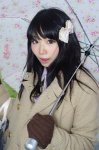 blouse coat hairbow himemiya_mahore shopping_bag sweater umbrella rating:Safe score:0 user:pixymisa