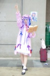 book bows cosplay dress hat maxazi-k patchouli_knowledge purple_hair ribbons slip socks touhou twintails rating:Safe score:2 user:pixymisa