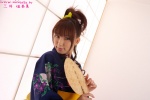fan honami_mitsui ponytail yukata rating:Safe score:0 user:nil!