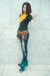android_17 cosplay crossplay dragonball fuyu_tsugu jeans multi-colored_hair scarf tshirt rating:Safe score:1 user:nil!