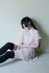 blouse kuchikaseya_moira pleated_skirt skirt thighhighs zettai_ryouiki rating:Safe score:5 user:nil!