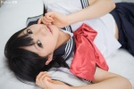 bed costume sailor_uniform sakurai_hinoki school_uniform rating:Safe score:0 user:nil!