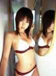 bikini cleavage mirror okubo_mariko swimsuit two_572 rating:Safe score:0 user:nil!