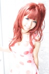 asahina_mikuru cosplay dress himemiya_mahore polka_dots red_hair side_ponytail suzumiya_haruhi_no_yuuutsu rating:Safe score:0 user:nil!