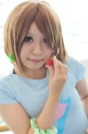 cosplay hirasawa_yui k-on! minagi_rin tshirt rating:Safe score:0 user:nil!