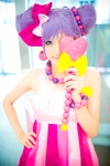 cosplay dress hairbows hair_pods original purple_hair saya wand rating:Safe score:0 user:nil!