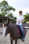 blouse horse jeans morisaki_yuki ponytail wpb_142 rating:Safe score:0 user:nil!
