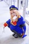 band_uniform blazer boots chaps cosplay gloves hat macross macross_frontier multi-colored_hair sae sheryl_nome shorts rating:Safe score:0 user:nil!