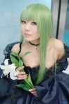 cc choker code_geass cosplay gown green_hair saotome_kanata rating:Safe score:1 user:nil!