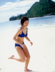 aibu_saki beach bikini ocean running swimsuit water_piece rating:Safe score:0 user:nil!