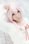 blue_eyes choker cosplay k neko_(k) pink_hair sasa sweater rating:Safe score:1 user:pixymisa
