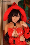 cleavage cosplay detached_sleeves guilty_gear halter_top i-no miniskirt saku sasayaki_mitsuji skirt witch_hat rating:Safe score:0 user:nil!