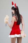 dress horns lee_yoo_eun pantyhose paw_gloves santa_costume sheer_legwear rating:Safe score:0 user:nil!