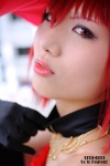 angelina_durless choker cosplay elbow_gloves gloves gown hat kuroshitsuji madam_red ondine red_eyes red_hair rating:Safe score:0 user:pixymisa