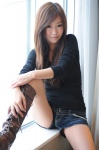 boots denim shorts sweater yamanaka_ayako rating:Safe score:2 user:nil!