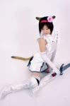 animal_ears boots cat_ears cosplay elbow_gloves final_fantasy_xi gloves hairband misaki_ema misran_lv_xx mithra qipao shorts sword tail thighhighs rating:Safe score:0 user:nil!