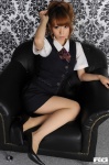 blouse fujisaki_yue miniskirt pantyhose ponytail rq-star_402 skirt vest rating:Safe score:0 user:nil!