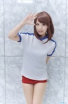 buruma cosplay dust girlfriend_beta gym_uniform pantyhose sheer_legwear shiina_kokomi shorts tshirt rating:Safe score:0 user:nil!