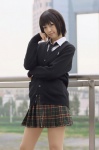 blouse boku_wa_tomodachi_ga_sukunai cardigan cosplay mai_(ii) mikazuki_yozora pantyhose pleated_skirt school_uniform skirt tie rating:Safe score:0 user:nil!