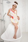 4k-star_062 bathroom bathtub dress dress_lift headband itou_rina rating:Safe score:0 user:nil!