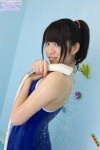 bathroom bathtub jouno_sae one-piece_swimsuit ponytail soap_suds swimsuit wet rating:Safe score:0 user:nil!