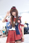 akb48 blazer blouse cosplay garter hat kojima_haruna_(cosplay) miniskirt pleated_skirt school_uniform skirt tie yae_tan rating:Safe score:0 user:pixymisa