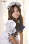 :3 apron dress hairband maid maid_uniform momohara_mina rating:Safe score:0 user:nil!