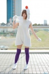 cosplay dress final_fantasy hisako mittens moogle pantyhose thighhighs zettai_ryouiki rating:Safe score:0 user:nil!