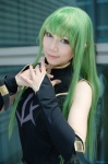 cc code_geass cosplay detached_sleeves dress green_hair nanami_akua rating:Safe score:0 user:nil!