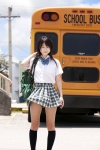 backpack blouse costume kneesocks kobayashi_kana pleated_skirt school_uniform skirt welcome_to_paradise rating:Safe score:3 user:nil!