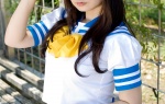 chocoball cosplay lucky_star sailor_uniform school_uniform takara_miyuki rating:Safe score:1 user:nil!