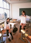 bow classroom costume desks disrobing kneesocks miniskirt otomo_sayuri panties plaid pleated_skirt school_uniform skirt sweater_vest tatsumi_natsuko rating:Safe score:2 user:nil!
