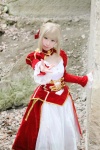 blonde_hair braid cosplay dress fate/series fate/stay_night kamui_arisa red_moon saber rating:Safe score:0 user:nil!