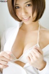 bikini_top blouse cleavage costume hata_mizuho misty_295 open_clothes school_uniform swimsuit rating:Safe score:2 user:nil!