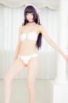 bikini choker cleavage cosplay gokou_ruri hairband kuro_neko_o_kigae_suru mike ore_no_imouto_ga_konna_ni_kawaii_wake_ga_nai purple_hair swimsuit rating:Safe score:5 user:nil!