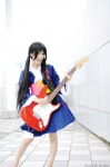 chamaro cosplay guitar k-on! nakano_azusa pantyhose twintails yukata rating:Safe score:0 user:nil!