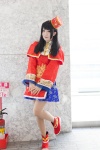 cosplay da_qiao hat pantyhose pico robe sheer_legwear shin_sangoku_musou skirt rating:Safe score:1 user:pixymisa