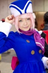 cosplay dress namada otan pink_hair puni_color_23 scarf wand wings rating:Safe score:0 user:nil!