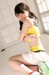 cheerleader_uniform croptop dgc_0578 miniskirt shirt_lift skirt sonoda_anna twintails rating:Safe score:0 user:nil!