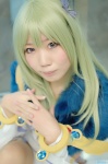 cosplay detached_sleeves dress green_hair pantyhose ragnarok_online shawl sorcerer_(ragnarok_online) yae_maiko rating:Safe score:0 user:nil!