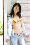 bikini cleavage dgc_0041 flannel_shirt jeans nakazato_rin open_clothes swimsuit rating:Safe score:0 user:nil!