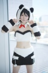 arm_warmers cosplay love_live!_school_idol_project miniskirt nurie panda_hat skirt tubetop yazawa_niko rating:Safe score:0 user:nil!