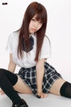 black_legwear blouse pleated_skirt school_uniform shiraishi_mizuho skirt thighhighs ys_web_502 zettai_ryouiki rating:Safe score:1 user:nil!