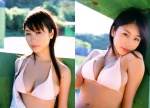 bikini_top cleavage juicy_fruit nishida_mai overalls swimsuit rating:Safe score:0 user:nil!