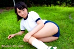 ass buruma gym_uniform kurokawa_yui ponytail shorts socks tshirt rating:Safe score:2 user:nil!
