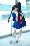 cosplay guitar kei k-on! nakano_azusa twintails yukata rating:Safe score:4 user:nil!