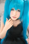 acute_(vocaloid) aqua_hair choker cosplay dress hatsune_miku sagiri twintails vocaloid rating:Safe score:0 user:nil!